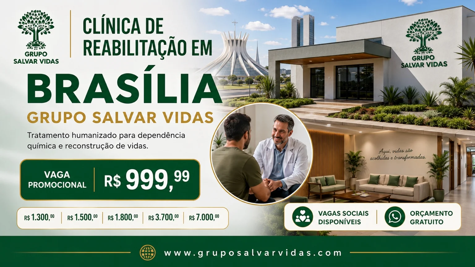Clínica de Reabilitação em Brasília