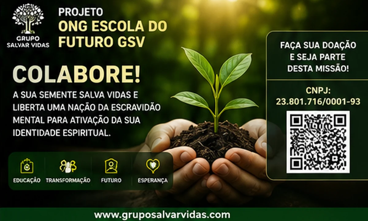 Faça sua doação e seja parte desta missão